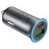 ACEFAST B16 95W Metal Car Charger Dual Port USB-A + USB-C Fast Charging Car Power Adapter Cigarette Lighter - Black